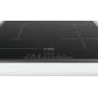 Bosch Serie 6 PVS645FB5E piano cottura Nero, Acciaio inossidabile Da incasso 60 cm Piano cottura a induzione 4 Forn (PVS645FB5E)
