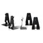 Nilox PE1410PR supporto da tavolo per Tv a schermo piatto 76,2 cm (30") Libera installazione Nero (PE1410PR)