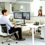 Fellowes 8043701 supporto da tavolo per Tv a schermo piatto 81,3 cm (32") Libera installazione Nero (8043701)