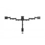 Multibrackets 3385 supporto da tavolo per Tv a schermo piatto 68,6 cm (27") Morsa/Bullone di ancoraggio Nero (MB3385)
