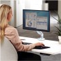 Fellowes Eppa 99,1 cm (39") Morsa Bianco (9683201)