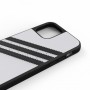 Adidas 3-Stripes custodia per cellulare 15,5 cm (6.1") Cover Nero, Bianco (42238)