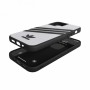 Adidas 3-Stripes custodia per cellulare 15,5 cm (6.1") Cover Nero, Bianco (42238)