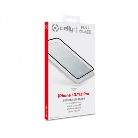 Celly Full Glass Pellicola proteggischermo trasparente Apple 1 pz (FULLGLASS1007BK)