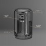 Sony SRS-RA3000 - Home Speaker wireless con Immersive Audio Enhancement, 360 Reality Audio e riproduzione multi (SRSRA3000B.CEL)