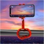 Celly Squiddy treppiede Smartphone/fotocamera di azione 6 gamba/gambe Rosso (SQUIDDYRD)