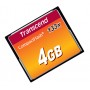 Transcend TS4GCF133 memoria flash 4 GB CompactFlash MLC (TS4GCF133)