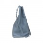 dbramante1928 Melbourne Pelle Blu Donna Borsa tote (METBNFBL5478)