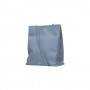 dbramante1928 Melbourne Pelle Blu Donna Borsa tote (METBNFBL5478)