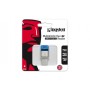 Kingston Technology MobileLite Duo 3C lettore di schede USB 3.2 Gen 1 (3.1 Gen 1) Type-A/Type-C Blu, Argento (FCR-ML3C)