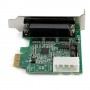 StarTech.com Scheda adattatore seriale PCI Express RS232 a 4 porte - Scheda controller host seriale PCIe RS232 - PC (PEX4S953LP)