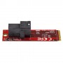 StarTech.com Scheda Adattatore PCI Express 3.0 U.2 (SFF-8643) a M.2 per SSD NVMe U.2 da 2,5" (M2E4SFF8643)