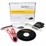 StarTech.com Scheda controller PCI Express SATA 6 Gbps eSATA 2 porte - Scheda PCIe SATA III a due porte - 2 int/2  (PEXESAT322I)