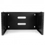 StarTech.com Staffa per montaggio a parete 30 cm 6U per quadri per prese (WALLMOUNT6)