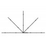 Multibrackets 6214 Supporto TV a parete 119,4 cm (47") Nero (MB6214)