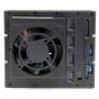 StarTech.com Sistema Backplane mobile per rack hot-swap portatili a 4 bay alloggiamenti per HDD SAS II / SATA III (HSB4SATSASBA)