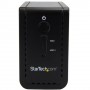 StarTech.com BOX Esterno USB-C e USB-A a doppio alloggiamento per Disco rigido da 3,5" - USB 3.1 Gen 2 con supporto (S352BU313R)
