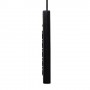 V7 Stabilizzatore di tensione a 5 prese Schuko casa/ufficio, cavo di 1,8 m, 1050 joule, nero (SA0511B-8E5)