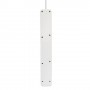 V7 Stabilizzatore di tensione a 6 prese Schuko casa/ufficio, cavo di 1,8 m, 1050 joule, bianco (SA0613W-8E5)