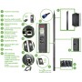 APC APDU9953 unità di distribuzione dell'energia (PDU) 24 presa(e) AC 0U Nero (APDU9953)