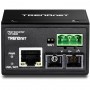 Trendnet TI-F10S30 convertitore multimediale di rete 200 Mbit/s 1310 nm Modalità singola Nero (TI-F10S30)