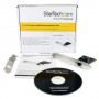 StarTech.com Scheda di Rete Ethernet PCI express x4 ad 1 porta da 10Gb - Adattatore PCIe NIC Gigabit Ethernet a do (ST1000SPEX2)