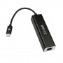 V7 V7UCRJ45USB3 hub di interfaccia USB tipo-C 1000 Mbit/s Nero (V7UCRJ45USB3)