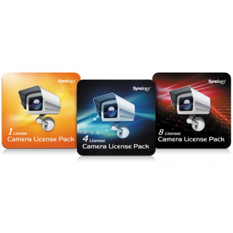 Synology 4 cam Lic Pack (DEVICE LICENSE (X 4))