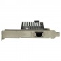 StarTech.com Scheda di Rete RJ 45 Ethernet PCI express ad 1 porta da 10GBase - Adattatore PCIe NIC Gigabit Ethern (ST10000SPEXI)