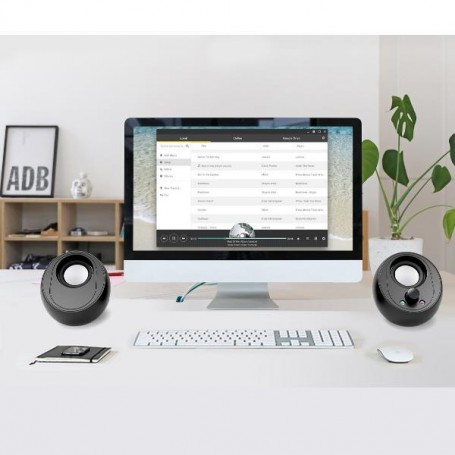 MINI SPEAKER 2.0 BLACK JACK 3.5 (BJORN01B)