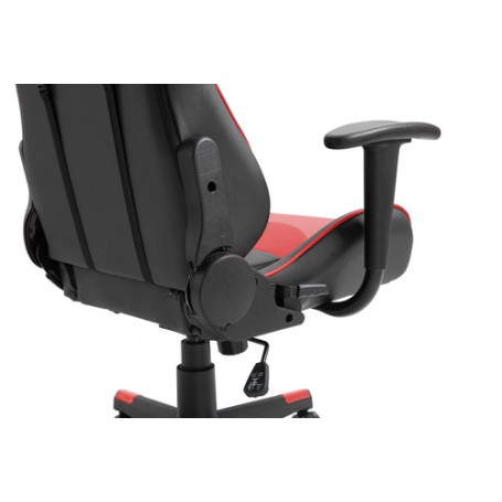 Conceptronic EYOTA04R sedia per videogioco Sedia da gaming per PC Seduta imbottita Nero, Rosso (EYOTA04R)