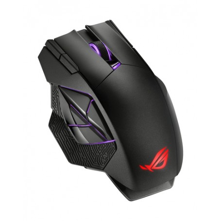 ASUS ROG Spatha X mouse Mano destra RF Wireless+USB Type-A Ottico 19000 DPI (90MP0220-BMUA00)