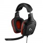 Logitech G G332 Gaming Headset Auricolare Cablato A Padiglione Giocare Nero, Rosso (981-000757)