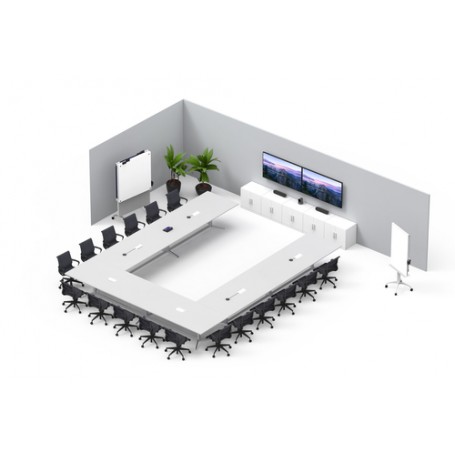 Logitech Tap Large Bundle – Microsoft Teams sistema di conferenza Sistema di videoconferenza di gruppo (TAPRAPMSTINT)