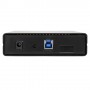 StarTech.com Box esterno per disco rigido SATA III da 3,5" USB 3.0 nero con UASP per SATA 6 Gbps – HDD esterno po (S3510BMU33)