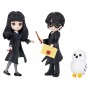 Wizarding World Set Amicizia Harry Potter e Cho Chang con Edvige, bambole articolate 7.5cm (6061832)