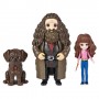 Wizarding World Set Amicizia Hermione e Rubeus Hagrid con Thor, bambole articolate 7.5cm (6061833)