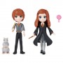 Wizarding World Set Amicizia Ron e Ginny Weasley con mascotte, bambole articolate 7.5cm (6061834)