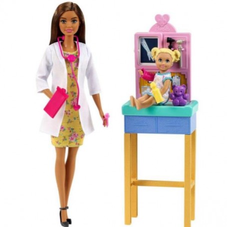 BARBIE PEDIATRICIAN DOLL (GTN52C)