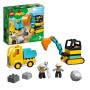 CAMION E SCAVATRICE CINGOLATA (10931)