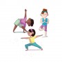 Clementoni Carte Yoga Adulti e bambini Gioco didattico (16300)