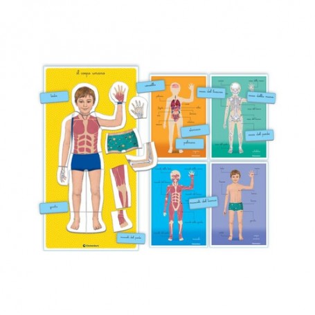 Clementoni MONTESSORI - IL CORPO UMANO (16373A)