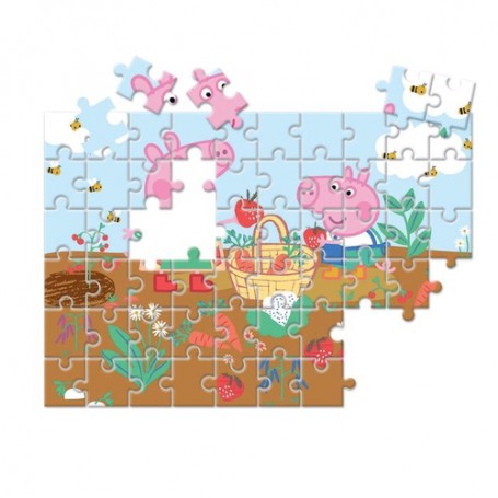 Clementoni PEPPA PIG Puzzle di contorno 60 pz (26103A)