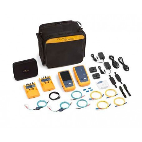 Fluke CertiFiber Pro Set di test di perdita ottica (OLTS) Sensore InGaAs (Indio Gallio Arseniuro) Giallo (CFP2-100-Q INT)