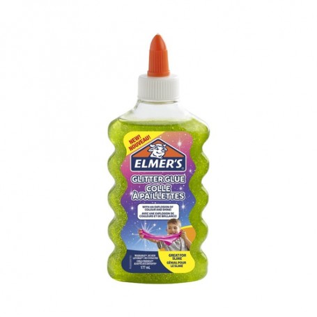 Elmer's Colla liquida glitterata verde (2107068)
