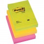 Post-It 660 NR pouch autoadesiva Rettangolo Multicolore 100 fogli (40452)