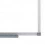 Nobo Lavagna bianca magnetica in acciaio Basic 600x450 con bordo basico (1905209)