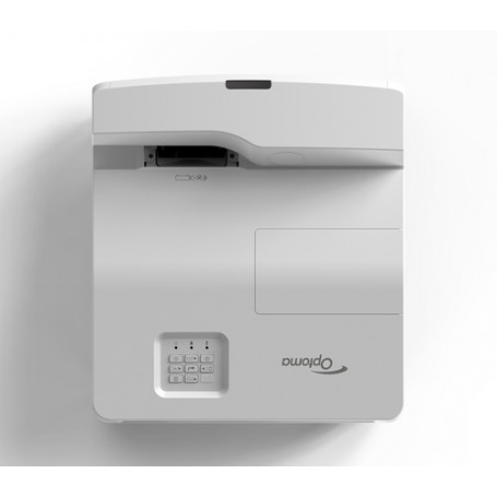 Optoma EH340UST videoproiettore Proiettore a raggio ultra corto 4000 ANSI lumen DLP 1080p (1920x1080) Compatibil (E1P1A1GWE1Z2)