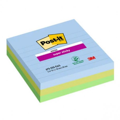 CF3POST-IT- SK- RIGHE101X101-OASIS (675-3SS-OAS)