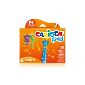 Carioca Teddy Marker 1+ marcatore Extra grassetto Multicolore 6 pz (42815)